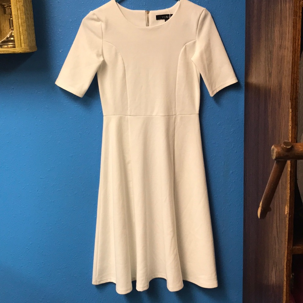 White dress